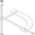 Hafele PO Corner Frame LH Adj Steel
