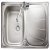 Rectangle Baltimore BL8001 1.0B Sink Rev Stainless Steel