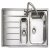 Rectangle Oakland OL9852L 1.5B Sink LHD Stainless Steel