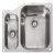 Rectangle Atl.Classic UB3515 1.5B Sink LHHB Stainless Steel