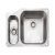 Rectangle Atl.Classic UB4015 1.5B Sink LHHB Stainless Steel