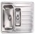 Hafele Abbey 1000mm 1.5B Sink Rev Stainless Steel
