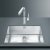 Smeg Quadra VSTQ72-2 1.0B Sink UH Stainless Steel