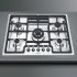 Smeg Cls PGF75-4 Hob Gas 5Z Stainless Steel 536.04.157