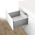 NPS Drawer Set w SC 40kg 186/270mm Silver 551.96.940