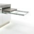 Pull-out table and folding fitting with folding table leg PARTY internal installation depth: ≥555 mm load-bearing capacity: approx. 60 kg - view 2