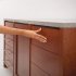 Ball Bearing Drawer Runner Full Extension Bright Finish Accuride 3832TR Touch Release Telescopic side mounted Installed length 400 mm load capacity 44 kg - view 4