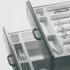 Drawer Insert Shallow Variant-D 2.5 mm material thickness With 4 compartments - view 2