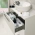 Banio Storage System Add Fixing Rail Plastic Wht - view 2