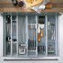 Cutlery Tray Set for Blum Tandembox Ninka Cuisio  For cabinets with 15/16 or 18/19 mm board thickness (variable soft edges) For drawer depth 450 mm for cabinet width 500 mm graphite - view 4
