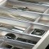 Cutlery Tray Set for Blum Tandembox Ninka Cuisio  For cabinets with 15/16 or 18/19 mm board thickness (variable soft edges) For drawer depth 450 mm for cabinet width 500 mm graphite - view 2
