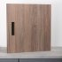 Cubic Inset Handle Zinc Alloy Matte Black 160mm - view 3