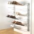 Wall Rail f Shoe Rack 1120x31.5x14mm Chrome - view 2