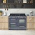 Smeg Vic TR4110GR Range Ckr DF Satin/Stainless Steel - view 2
