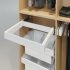 Pull Out Frame Häfele Dresscode For side panel thickness of 16 mm Width B 726 mm for cabinet width 800 mm umber grey RAL 7022 - view 2