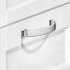 Augusta Bow Handle+BP Zinc Alloy SSE 160mm Fixing Centres - view 3