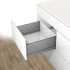 NPS Drawer Sides 250/450mm Silver 1pr - view 2