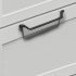 Osaka Pull Handle Zinc Alloy Graphite 96mm Fixing Centres - view 5