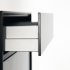 Assembled Drawer 90 mm High for Cabinet Width 300-1000 mm Nova Pro Scala For cabinet width 400 mm stone - view 2