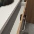 Push Button Lock with Push Button Locking Backset 25 mm Backset 25 mm White - view 2