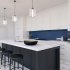 Splashback Elements Aluminium Matt Alusplash Matt Frosted flora/Midnight moon - 610 x 3050 mm - view 4