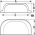 Cup Handle Brass Polished nickel - view 4