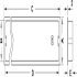Ventilation Grille Rectangle 458x65mm Plastic Black - view 3