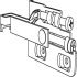 Scarpi-4 Cabinet Hanger RH Screw-On - view 2