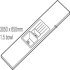 Minerva 3050x25mm LH Stainless Steel 1.5B IceBlue - view 3