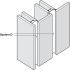 Gola System A Profile Hrz Wall 3.9m Aluminium Silver - view 5