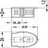 Rafix 20 Housing w Ridge 19mm Plastic Brown - view 2