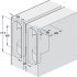 Concealed Door Closer Kit Zinc Alloy with Plated Steel Links Soss For interior doors Satin brass plated - view 3