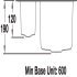 Rectangle Atl.Classic UB3515 1.5B Sink Rev Stainless Steel - view 2