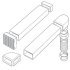 Smeg SP150FLAT Ducting Kit Comprehensive 536.84.991