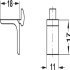 Shelf Support Aluminium Silver for 283.12.903 - view 2