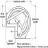 Mondo 90D Carousel 335mm Door ProArc Grey - view 4