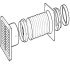 Smeg SP215 Ducting Kit Simple 536.84.993