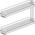 VS SUB Slim 150mm PO 90D 2-Tier Chrome - view 5