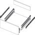 Supra-86 Drawer Set 86x400mm Wht 9001 CLR 555.50.703
