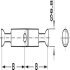 Minifix GV Mitre Joint 7/24mm Steel Galvanised - view 2
