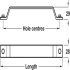 Factory D Handle Zinc Alloy Antique Brs 224mm Fixing Centres - view 4