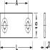 Connect Plt SF 2 Holes 15x50mm Steel Glv - view 2