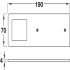 LooxC LED Polar DL 70x190 24V/5W 3100K B - view 5
