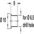 Socket D6.5mm Plug-In Steel FB - view 2
