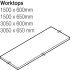Minerva WithT 1500x600x25mm CopFl - view 2