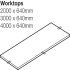 Timber Iroko WithT 3050x650x28mm - view 3
