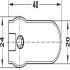 Rafix 20 Housing wo Ridge 16mm Plastic White - view 5