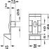 Shelf Support D5mm Plug/Spring Plastic White - view 2