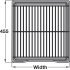 PO Wire Bskt Set 25kg 500mm Lin Steel PC - view 2