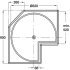 Ninka Carousel 3/4 667-713/900 Steel/Plastic Grey - view 2
